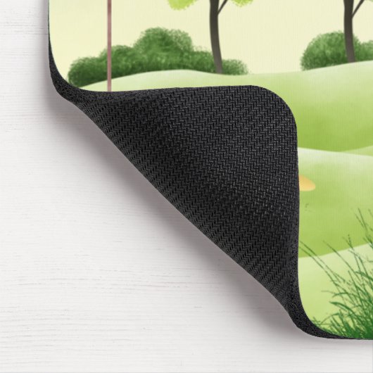 Golf Mouse Pad mit Schnauzer Mousepad (Ecke)