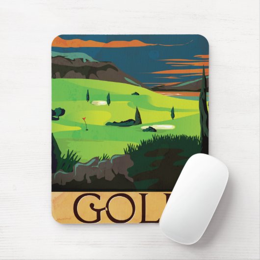 Golf Mousepad (Mit Mouse)