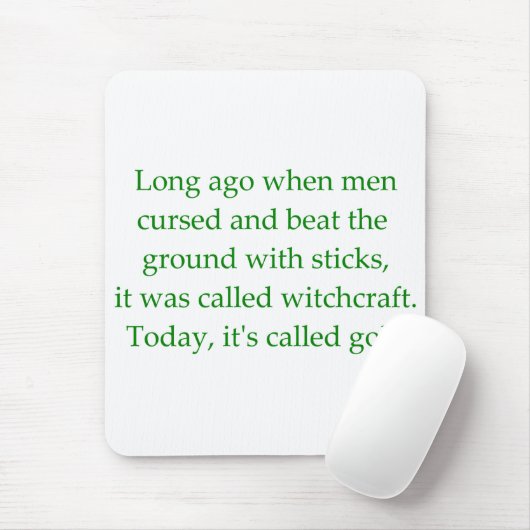 Golf Mousepad (Mit Mouse)