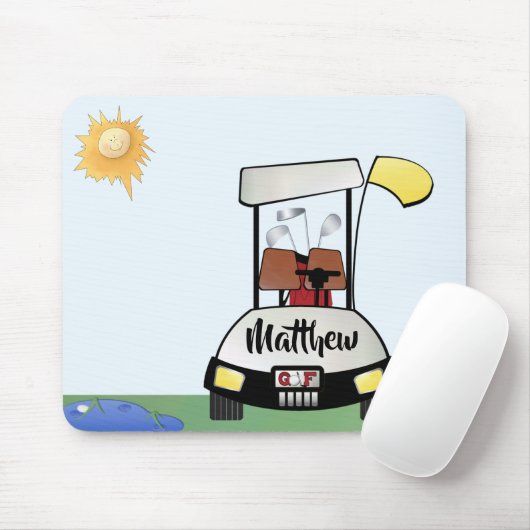 Golf-Mousepad hinzufügen Mousepad (Mit Mouse)