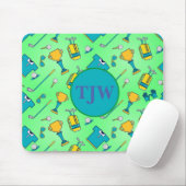 Golf Mousepad mit Monogram (Mit Mouse)