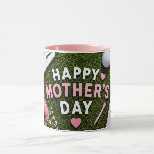 Golf Muttertag für Golf-Mama  Tasse (Zentrum)