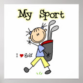 Golf My Sport Poster (Vorne)