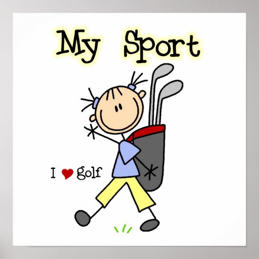 Golf My Sport Poster (Vorne)