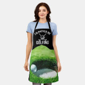 Golf nach dem Motto Golfer Schürze (Getragen)