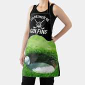 Golf nach dem Motto Golfer Schürze (InSitu)
