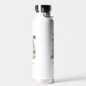Golf Namensmonogramm Trinkflasche (Links)