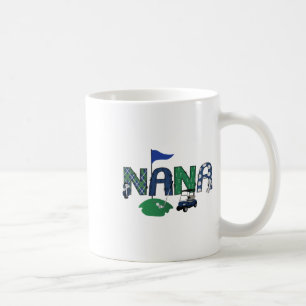 Golf Nana Hole in einem Golf Erster Geburtstag Par Kaffeetasse