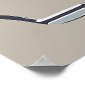 Golf Neutral Poster (Ecke)
