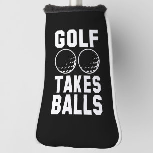 Golf nimmt Bälle Headcover