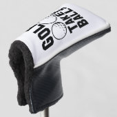 Golf nimmt Balls Headcover (3/4 Vorderseite)