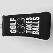 Golf nimmt Balls Headcover (Vorderseite)