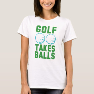 Golf nimmt Balls T-Shirt