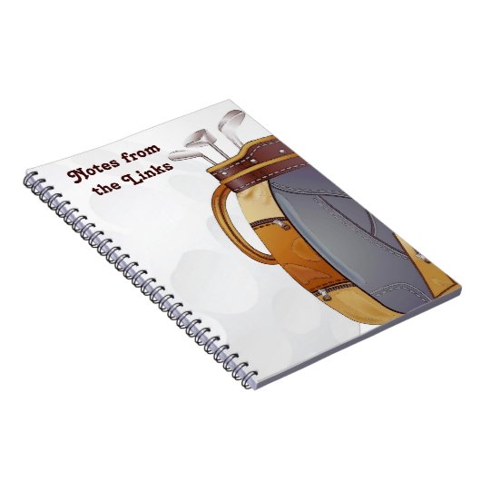 Golf Notizblock (Rechte Seite)
