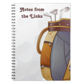 Golf Notizblock (Vorderseite)
