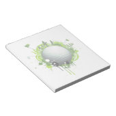 Golf Notizblock (angewinkelt)