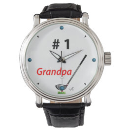 GOLF Nummer eins GRANDPA, Cool Mens Watch Armbanduhr