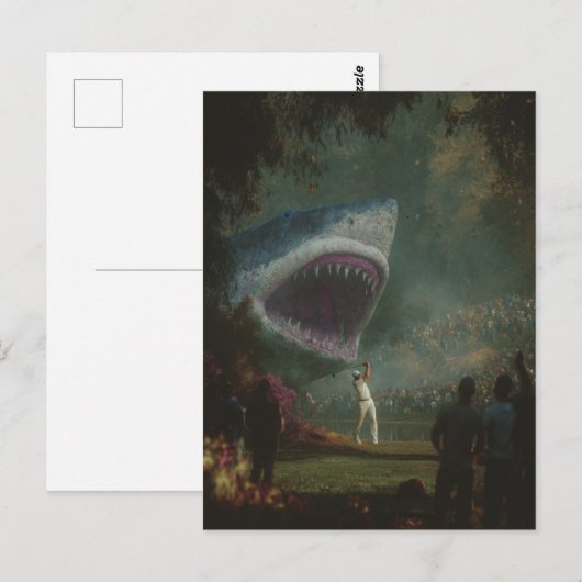 Golf nur Got Spannung Postkarte (Vorne/Hinten)