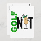 Golf Nut 1 Postkarte (Vorne/Hinten)