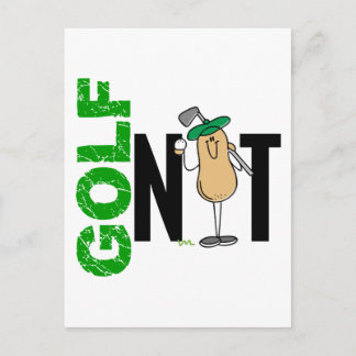 Golf Nut 1 Postkarte