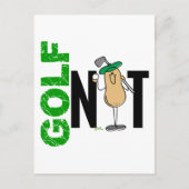 Golf Nut 1 Postkarte (Vorderseite)