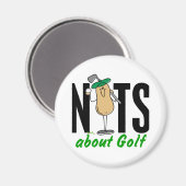 Golf Nut 2 Magnet (Vorderseite/Rückseite)