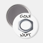 Golf Nut Magnet (Vorderseite/Rückseite)