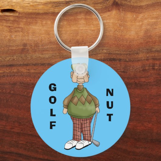 GOLF NUT SCHLÜSSELANHÄNGER (Vorderseite)