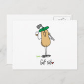 Golf Nut T - Shirt und Geschenke Postkarte (Vorne/Hinten)