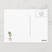 Golf Nut T - Shirt und Geschenke Postkarte (Rückseite)