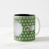 Golf Nut Tasse (VorderseiteRechts)