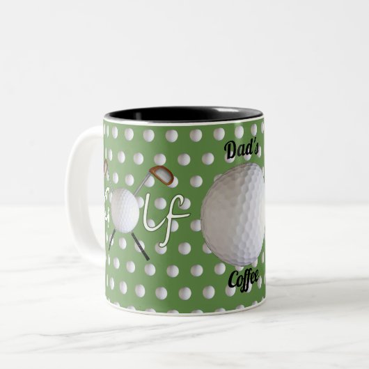 Golf Nut Tasse (Vorderseite Links)