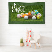 Golf Oaster mit Kugeln und Eiern für Golfer Banner (Insitu)