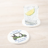 Golf oder nicht getränkeuntersetzer (Seite)