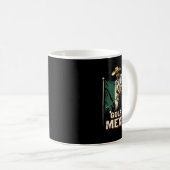 Golf Of Mexico Funny Golfer Pun Patriotic Mexican  Kaffeetasse (VorderseiteRechts)