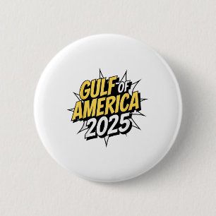 Golf of United Staaten Palm Tree USA 2025 Amerika Button