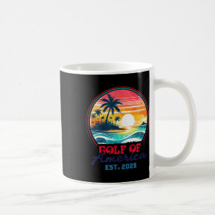 Golf of us America Est 2025 Retro Vintag Beach _1 Kaffeetasse