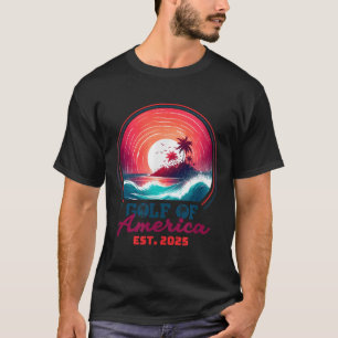 Golf of us America Est 2025 Retro Vintag Beach _1 T-Shirt