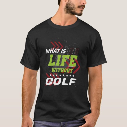Golf ohne Golf Spaß Spiele Golfer Playa T-Shirt (Vorderseite)