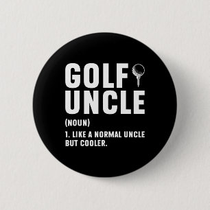 Golf Onkel Definition Golfer Onkel eines Golfspiel Button