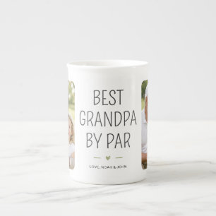 Golf-Opa-Fotogeschenk   Vatertag Geburtstag Porzellantasse