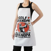 Golf Opa wie ein regelmäßiger Großvater Schürze (InSitu)