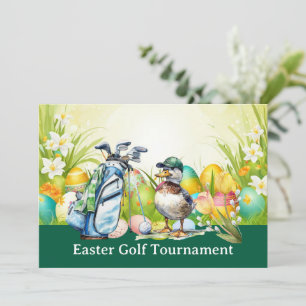 Golf-Ostern für Golfer PARTY-Einladung Einladung