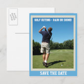 Golf Outing Postkarte (Vorne/Hinten)