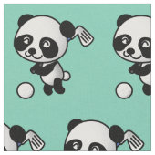 Golf Panda Fabric Stoff (Nahaufnahme)