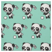 Golf Panda Fabric Stoff (Muster)
