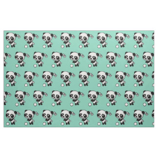 Golf Panda Fabric Stoff