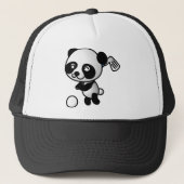 Golf Panda Truckerkappe (Vorderseite)