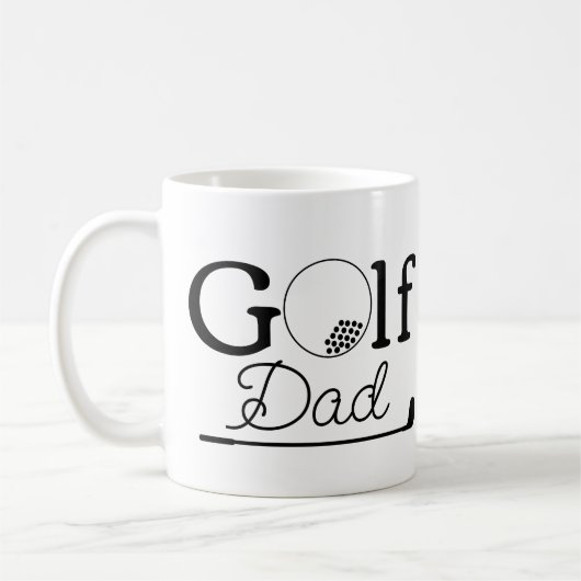 Golf Papa Kaffeetasse (Links)
