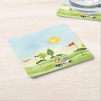Golf Paper Untersetzer